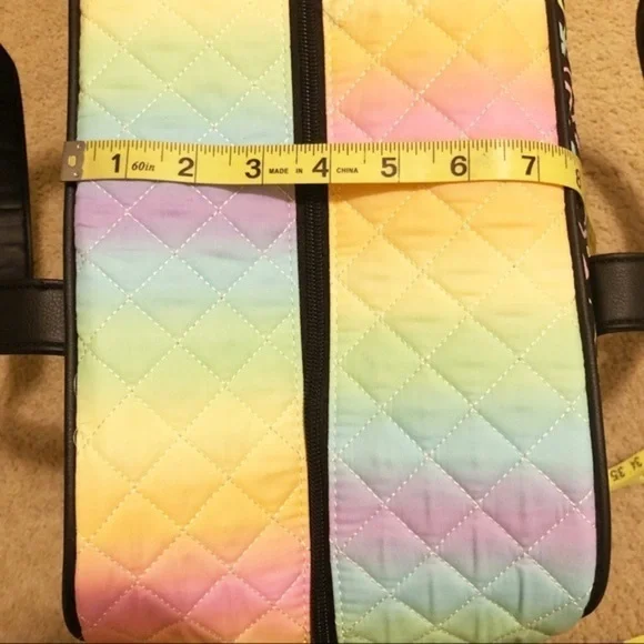 Betsey Johnson weekender rainbow bag NWT - Picture 16 of 16